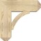 Ekena Millwork Thorton Craftsman Rough Sawn Bracket w/ Offset Brace, Douglas Fir, 8"W x 22"D x 22"H BKT0806X22X22THR04RDF - alternate 4